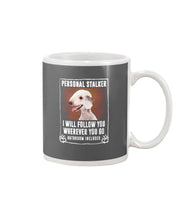 Load image into Gallery viewer, Bedlington Terrier Personal Stalker St. Patrick's Day Printed Mug Mug