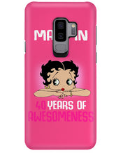 Load image into Gallery viewer, Black Phone Case Made In 80 40 Years In Awesomeness For Friends Phone case