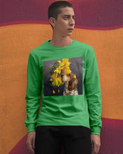 Load image into Gallery viewer, Basset Hound With Sunflower Special Custom Design For Dog Lovers Unisex Long Sleeve