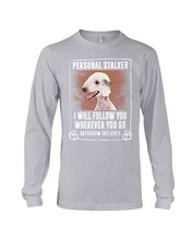 Load image into Gallery viewer, Bedlington Terrier Personal Stalker St. Patrick's Day Printed Mug Unisex Long Sleeve