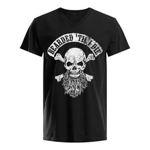 Load image into Gallery viewer, Bearded Til I Die Merchandise Special Custom Design Guys V-Neck