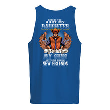 Load image into Gallery viewer, Before You Hurt My Daughter You Need To Know My Guns Just Love Unisex Tank Top