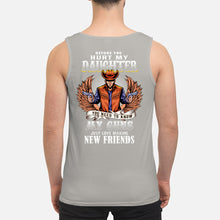 Load image into Gallery viewer, Before You Hurt My Daughter You Need To Know My Guns Just Love Unisex Tank Top