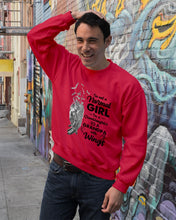 Load image into Gallery viewer, A Granddaughter To A Grandpa With Wings Handheld Gift For Granddaughter Sweatshirt