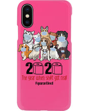 Load image into Gallery viewer, 2020 The Year When Shit Got Real Special Custom Design Phone case