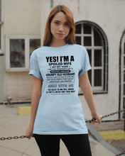 Load image into Gallery viewer, A Spoiled Wife Of An Awesome Grumpy Old Husband Trending Guys Tee