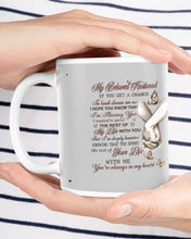 Load image into Gallery viewer, Always In My Heart Hand In Hand Custom Name Gift For Husband Mug