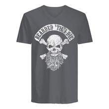 Load image into Gallery viewer, Bearded Til I Die Merchandise Special Custom Design Guys V-Neck