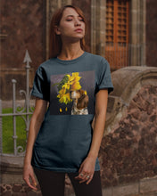 Load image into Gallery viewer, Basset Hound With Sunflower Special Custom Design For Dog Lovers Guys Tee