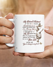 Load image into Gallery viewer, Always In My Heart Hand In Hand Custom Name Gift For Husband Mug