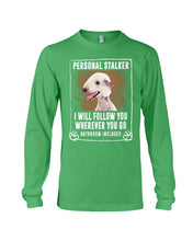 Load image into Gallery viewer, Bedlington Terrier Personal Stalker St. Patrick's Day Printed Mug Unisex Long Sleeve
