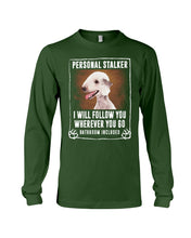 Load image into Gallery viewer, Bedlington Terrier Personal Stalker St. Patrick's Day Printed Mug Unisex Long Sleeve