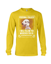 Load image into Gallery viewer, Bedlington Terrier Personal Stalker St. Patrick's Day Printed Mug Unisex Long Sleeve