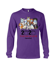 Load image into Gallery viewer, 2020 The Year When Shit Got Real Special Custom Design Unisex Long Sleeve