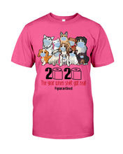 Load image into Gallery viewer, 2020 The Year When Shit Got Real Special Custom Design Guys Tee