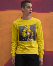 Load image into Gallery viewer, Basset Hound With Sunflower Special Custom Design For Dog Lovers Unisex Long Sleeve