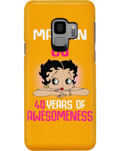 Load image into Gallery viewer, Black Phone Case Made In 80 40 Years In Awesomeness For Friends Phone case