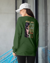 Load image into Gallery viewer, Birthday Gift For April Girl My Scars Tell A Story They're Reminders Unisex Long Sleeve