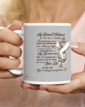 Load image into Gallery viewer, Always In My Heart Hand In Hand Custom Name Gift For Husband Mug