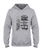 Load image into Gallery viewer, A Granddaughter To A Grandpa With Wings Handheld Gift For Granddaughter Hoodie