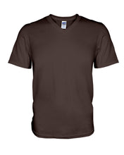 Load image into Gallery viewer, A Grumpy Old Man Was Born In April Will Shoot You For Birthday Gift Guys V-Neck