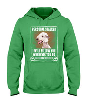 Load image into Gallery viewer, Bedlington Terrier Personal Stalker St. Patrick's Day Printed Mug Hoodie