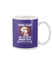 Load image into Gallery viewer, Bedlington Terrier Personal Stalker St. Patrick's Day Printed Mug Mug