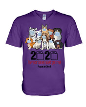 Load image into Gallery viewer, 2020 The Year When Shit Got Real Special Custom Design Guys V-Neck