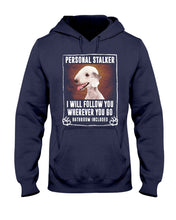 Load image into Gallery viewer, Bedlington Terrier Personal Stalker St. Patrick's Day Printed Mug Hoodie