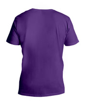 Load image into Gallery viewer, A Girl Really Loved Dogs And Tattoos Unique Custom Design Guys V-Neck