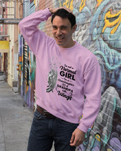 Load image into Gallery viewer, A Granddaughter To A Grandpa With Wings Handheld Gift For Granddaughter Sweatshirt
