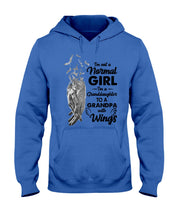 Load image into Gallery viewer, A Granddaughter To A Grandpa With Wings Handheld Gift For Granddaughter Hoodie