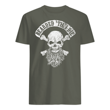 Load image into Gallery viewer, Bearded Til I Die Merchandise Special Custom Design Guys Tee