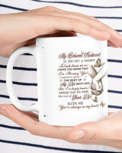 Load image into Gallery viewer, Always In My Heart Hand In Hand Custom Name Gift For Husband Mug