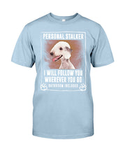 Load image into Gallery viewer, Bedlington Terrier Personal Stalker St. Patrick's Day Printed Mug Guys Tee