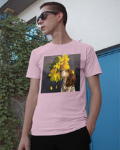 Load image into Gallery viewer, Basset Hound With Sunflower Special Custom Design For Dog Lovers Guys Tee