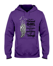 Load image into Gallery viewer, A Granddaughter To A Grandpa With Wings Handheld Gift For Granddaughter Hoodie