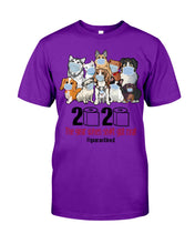 Load image into Gallery viewer, 2020 The Year When Shit Got Real Special Custom Design Guys Tee