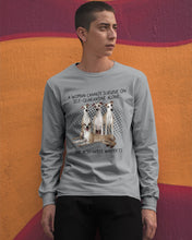 Load image into Gallery viewer, A Woman Cannot Survive On Self-Quarantine Alone She Also Needs Whippet Unisex Long Sleeve
