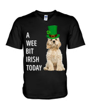 Load image into Gallery viewer, American Cocker Spaniel Irish Today Green St. Patrick's Day Printed Mug Guys V-Neck

