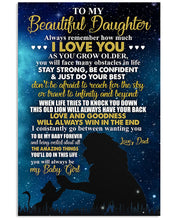 Load image into Gallery viewer, Always Remember How Much I Love You Great Gift For Daughter Vertical Poster
