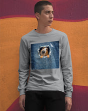 Load image into Gallery viewer, Blue Phone Case With Dog Face Gift For Basset Hound Lovers Unisex Long Sleeve
