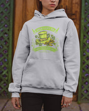 Load image into Gallery viewer, Born Lucky On Shamrock Happy St. Patrick's Day Printed Mug Hoodie

