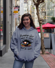 Load image into Gallery viewer, Birthday Gift For November Girl Walk By Faith Not By Sight Hoodie
