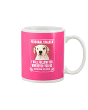 Load image into Gallery viewer, American Bulldog Personal Stalker St. Patrick's Day Printed Mug Mug
