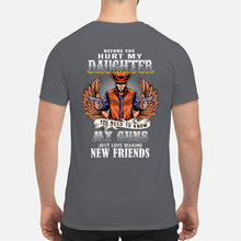 Load image into Gallery viewer, Before You Hurt My Daughter  You Need To Know My Guns Just Love Guys V-Neck

