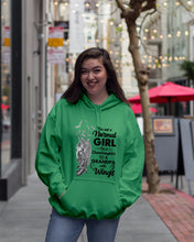 Load image into Gallery viewer, A Granddaughter To A Grandpa With Wings Handheld Gift For Granddaughter Hoodie
