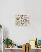 Load image into Gallery viewer, Because I Am Your Mom Gift For Daughter Matte Canvas
