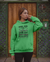Load image into Gallery viewer, April Girl Has Tattoos Pretty Eyes Thick Thighs For Birthday Gift Hoodie
