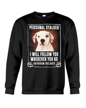 Load image into Gallery viewer, American Bulldog Personal Stalker St. Patrick's Day Printed Mug Sweatshirt
